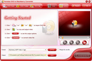 Pavtube DVD to blackberry Converter screenshot